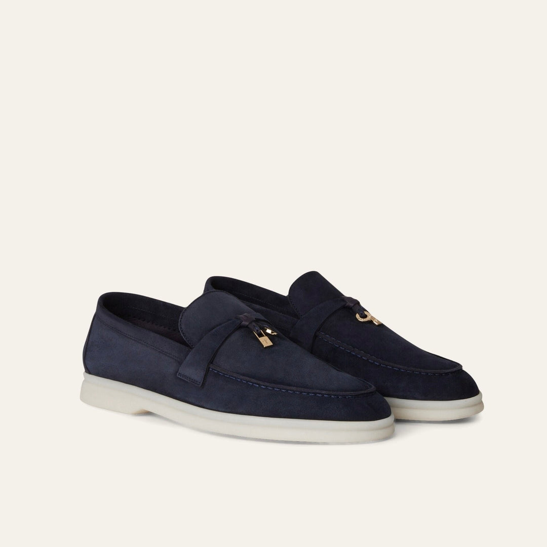 Loro Piana Summer Charms Walk Loafer 'Argo Blue Melange (W948)'