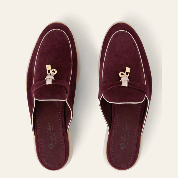 Loro piana Summer Charms Walk Loafer 'burgundy'