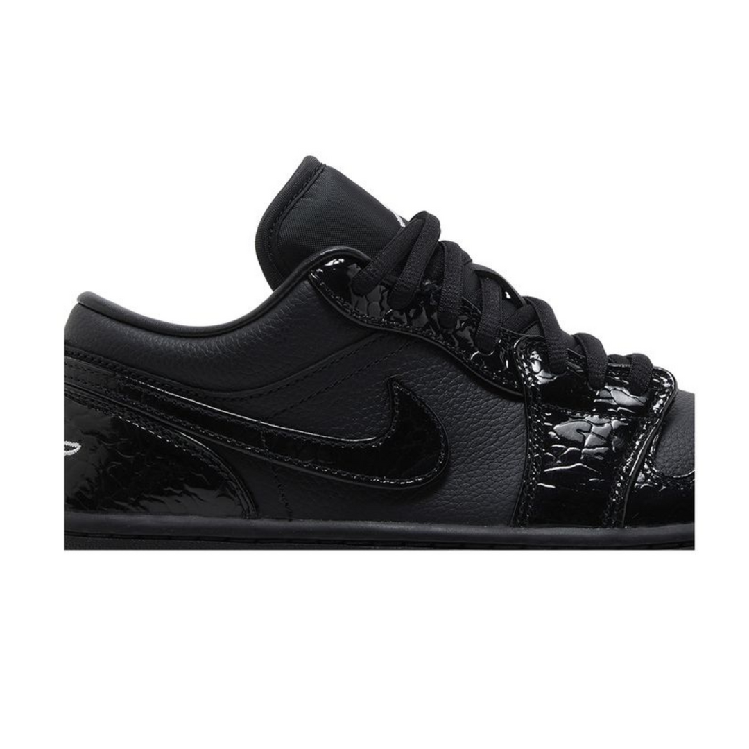 Nike Air Jordan 1 Low SE 'Black Croc'