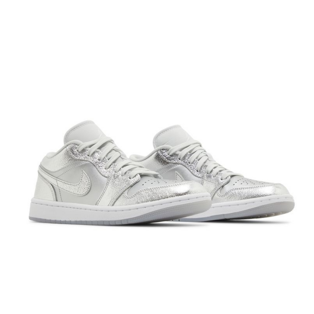 Nike Air Jordan 1 Low 'Metallic Silver'