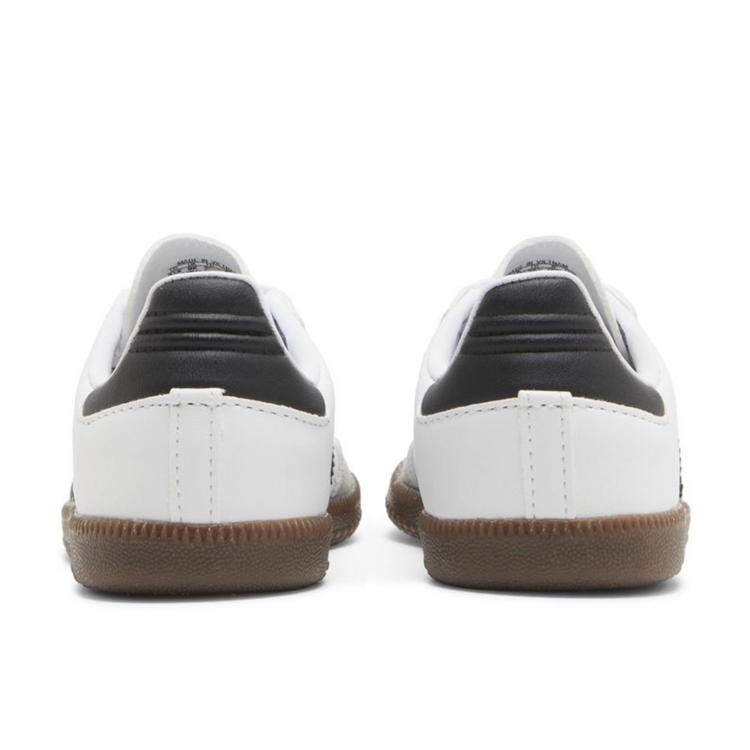 Adidas Samba - White Black Gum - sneakers kids