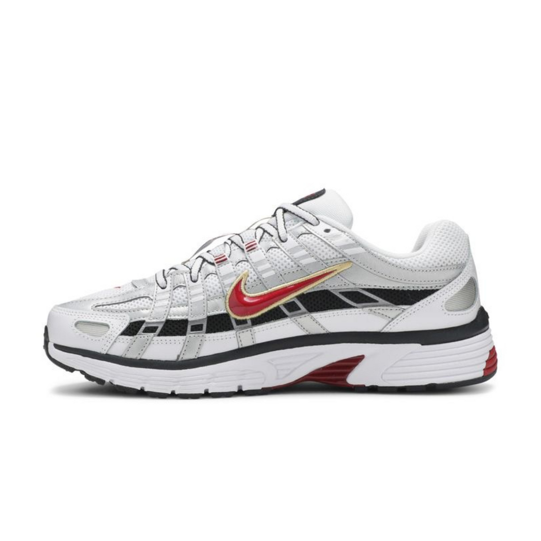 Nike P-6000 'Metallic Silver Red'