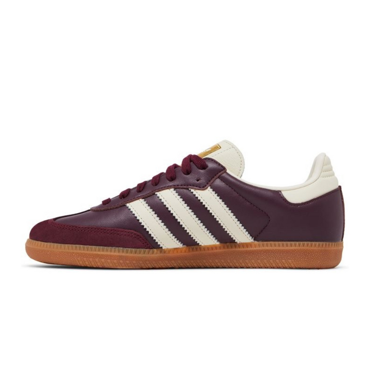 Adidas Samba OG Maroon – Gold Metallic