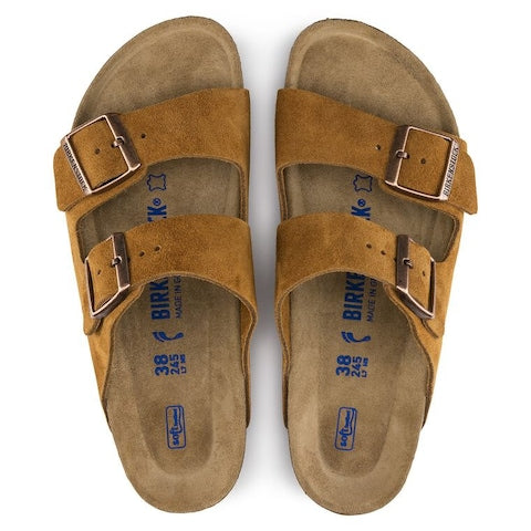 Birkenstock Arizona Soft Footbed – Suede Mink