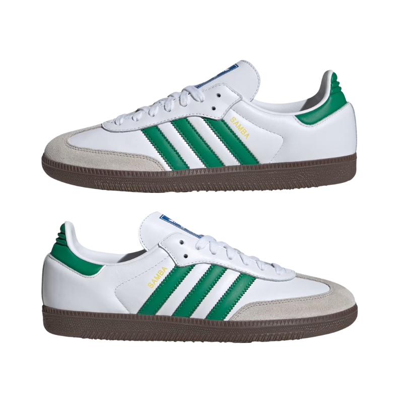 Adidas Samba OG Foot Wear – White Green