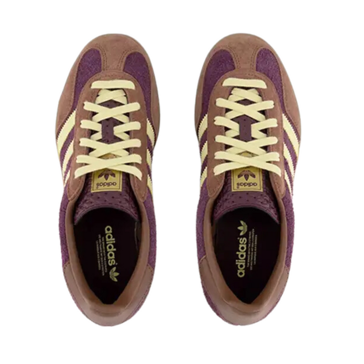 Adidas Gazelle Indoor – Maroon Almost Yellow
