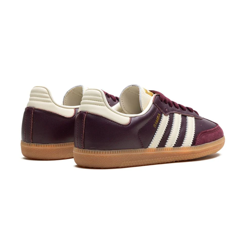 Adidas Samba OG Maroon – Gold Metallic
