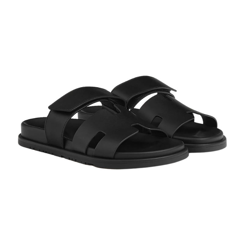 Hermès Chypre sandal 'Noir'